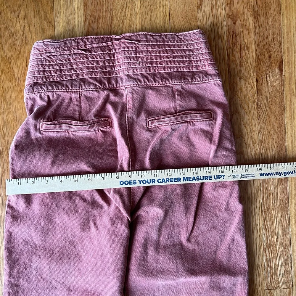 SÉZANE Sidney Dusty Rose Trousers Size 38/6 - Picture 12 of 13